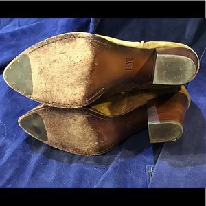 frye suede booties